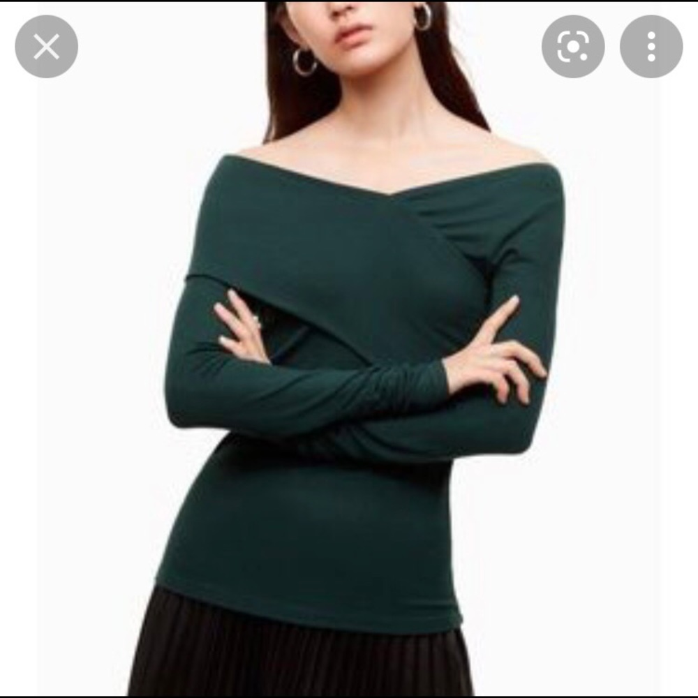 Aritzia Babaton Phil Off the Shoulder Top